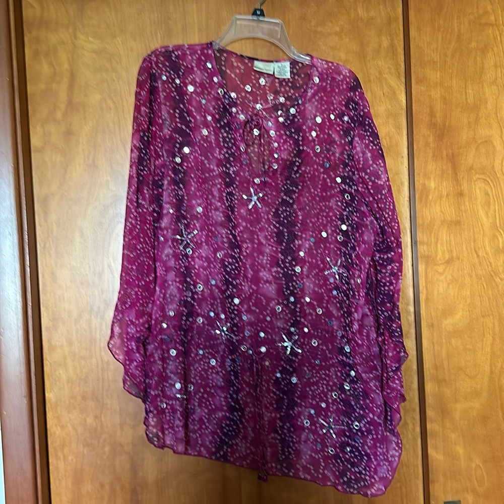 Swimsuit cover-up.
